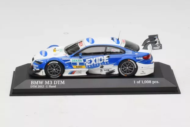 Minichamps Bmw 3-series M3 Team Rmg N 2 Dtm Season 2012 J.hand 1:43 410122202